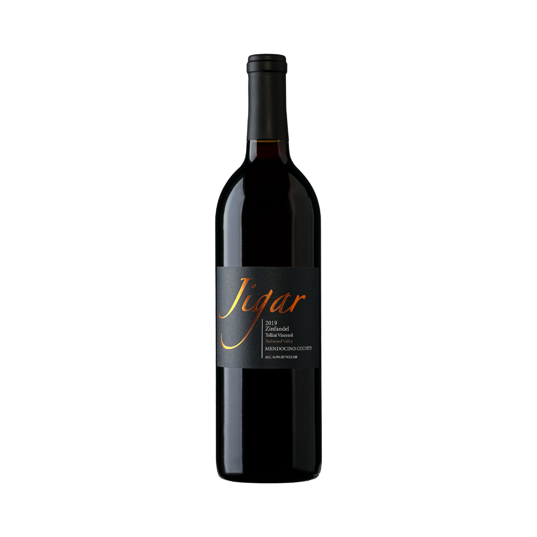 Jigar Wines Tollini Vineyard Zinfandel Redwood Valley Mendocino County CA 2019