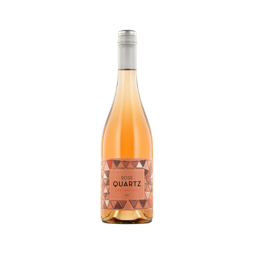 A bottle of Quartz 2021 Rose