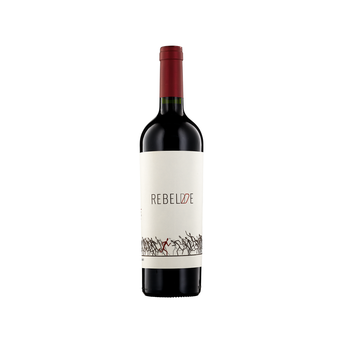 A bottle of Rebelde 2020 Malbec