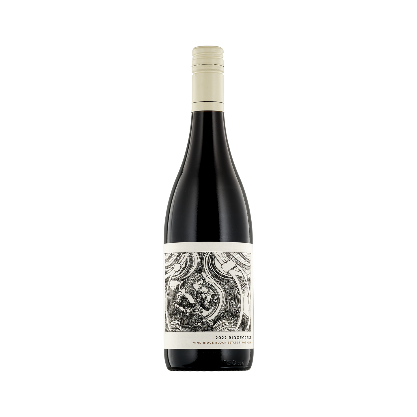 Ridgecrest Wind Ridge Block Estate Pinot Noir Ribbon Ridge OR 2022