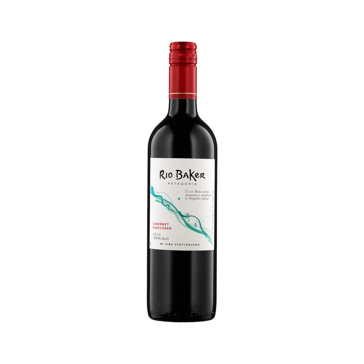 A bottle of Rio Baker 2020 Cabernet Sauvignon