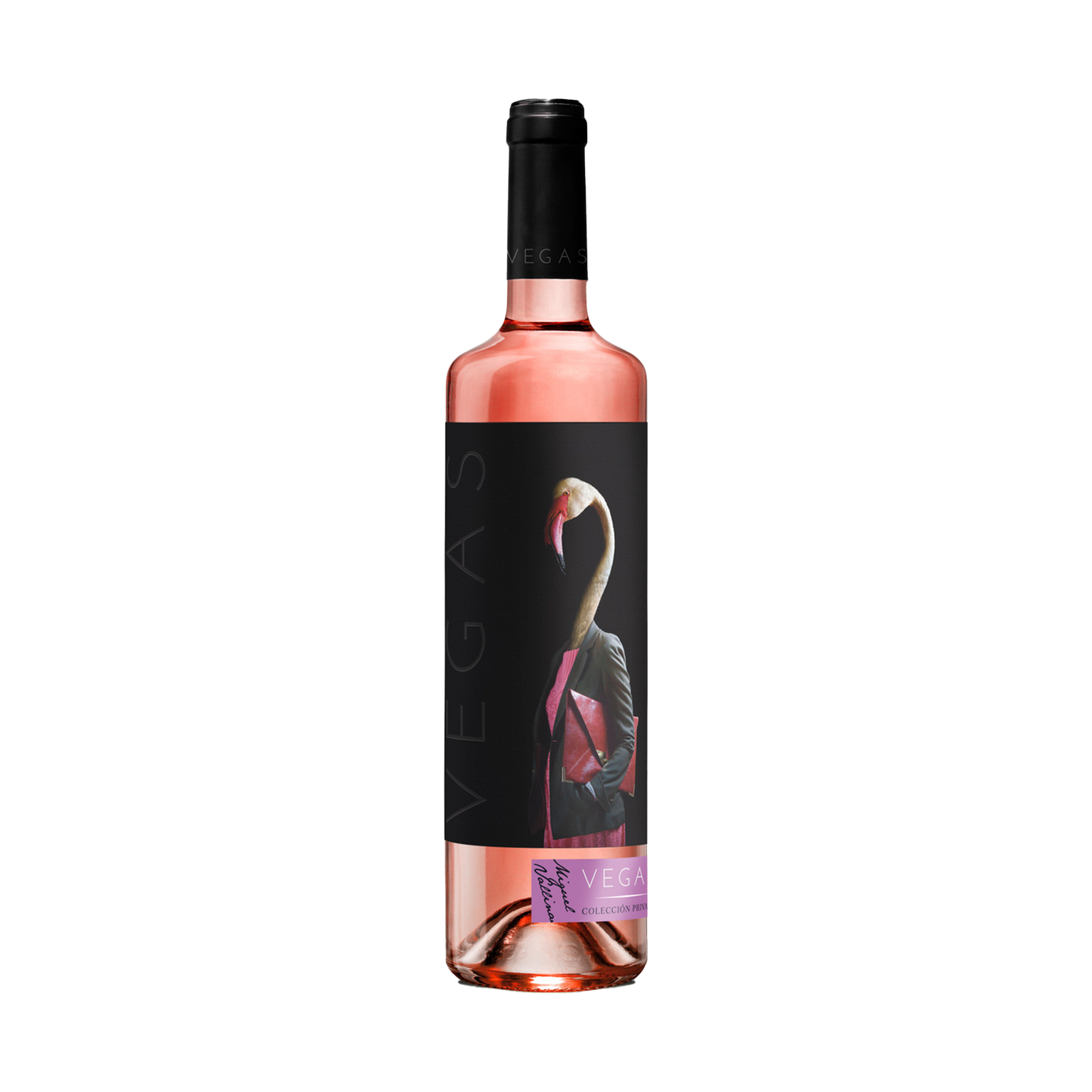 A bottle of Vegas 2020 Rose