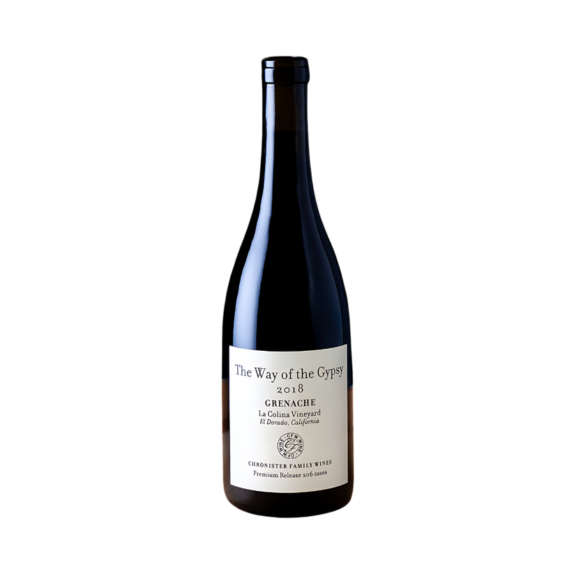 2018 Chronister Family Wines "The Way of the Gypsy" Grenache La Colina Vineyard El Dorado CA