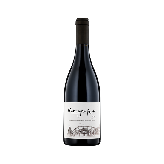 2019 Montagne Russe Alder Springs Vineyard Syrah Mendocino County CA