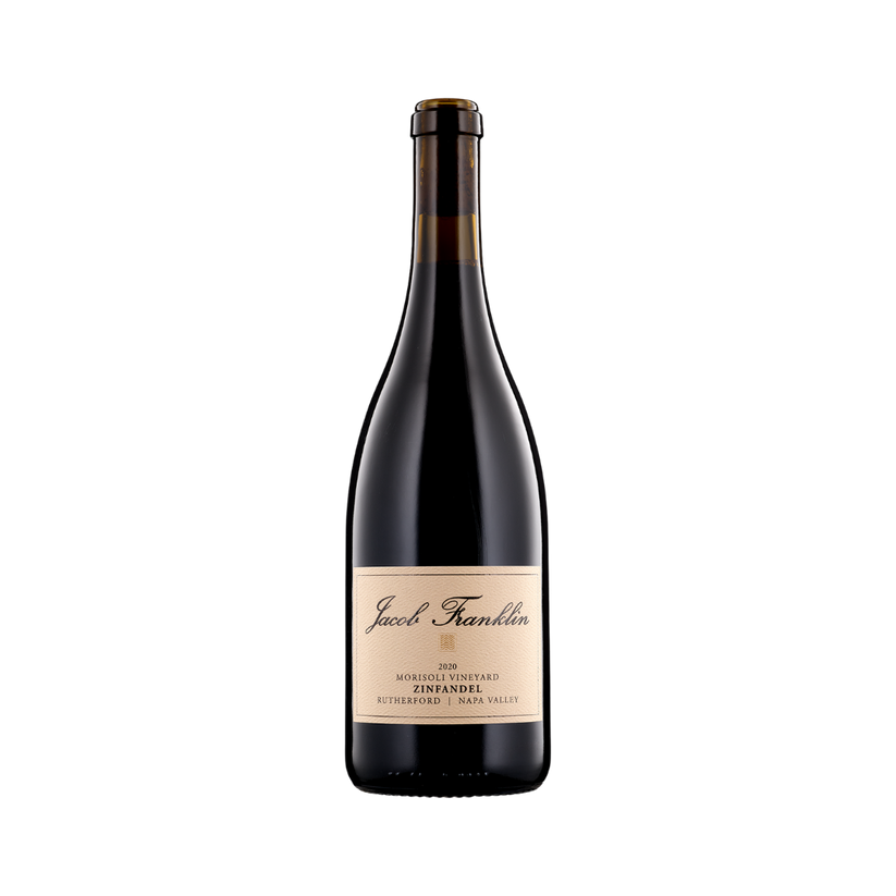 2020 Jacob Franklin Wines Zinfandel Morisoli Vineyard Rutherford, Napa Valley CA