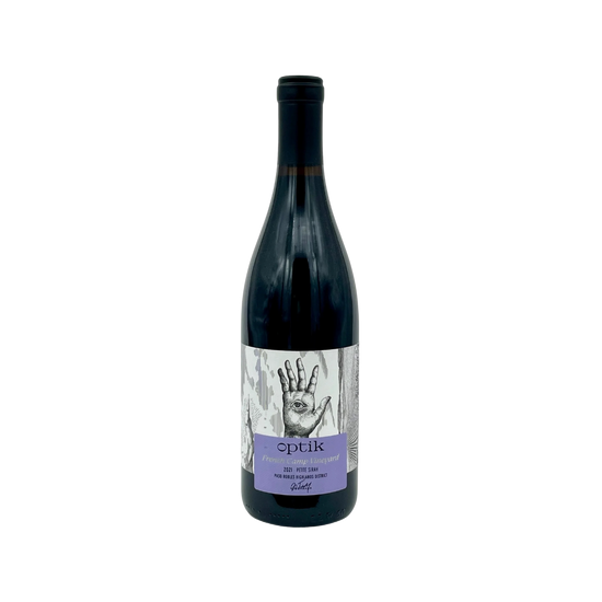 2021 Optik Petite Sirah French Camp Vineyard, Paso Robles CA