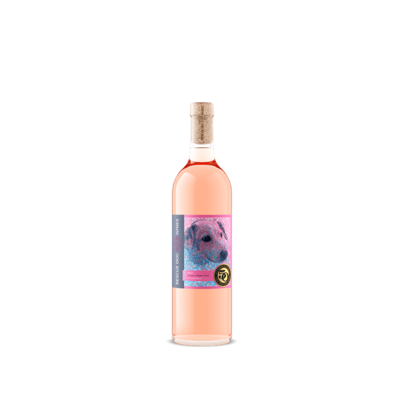 2022 Rescue Dog Wines Pinot Noir Rose Lodi CA