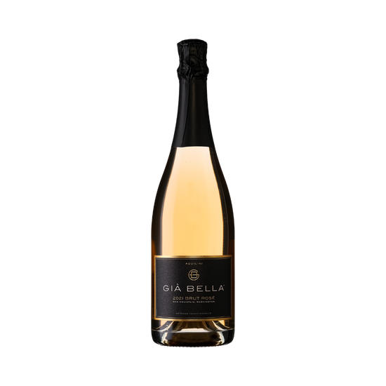 Aquilini "Gia Bella" Cabernet Sauvignon Sparkling Rosé Brut Red Mountain WA 2021