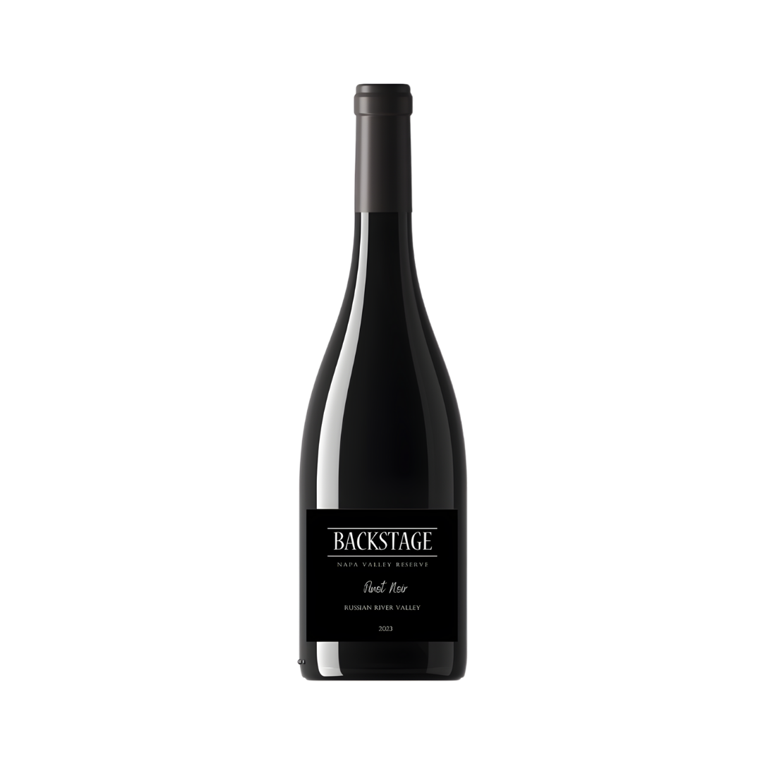 Backstage Wines "Napa Valley Reserve" Pinot Noir Russian River Valley CA 2023