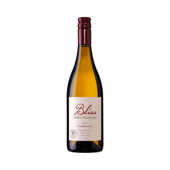 Bliss Family Vineyards Chardonnay Mendocino CA 2023