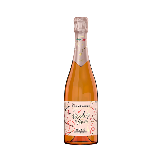 Champagne Rendez-Vous Rose Premier Cru France NV