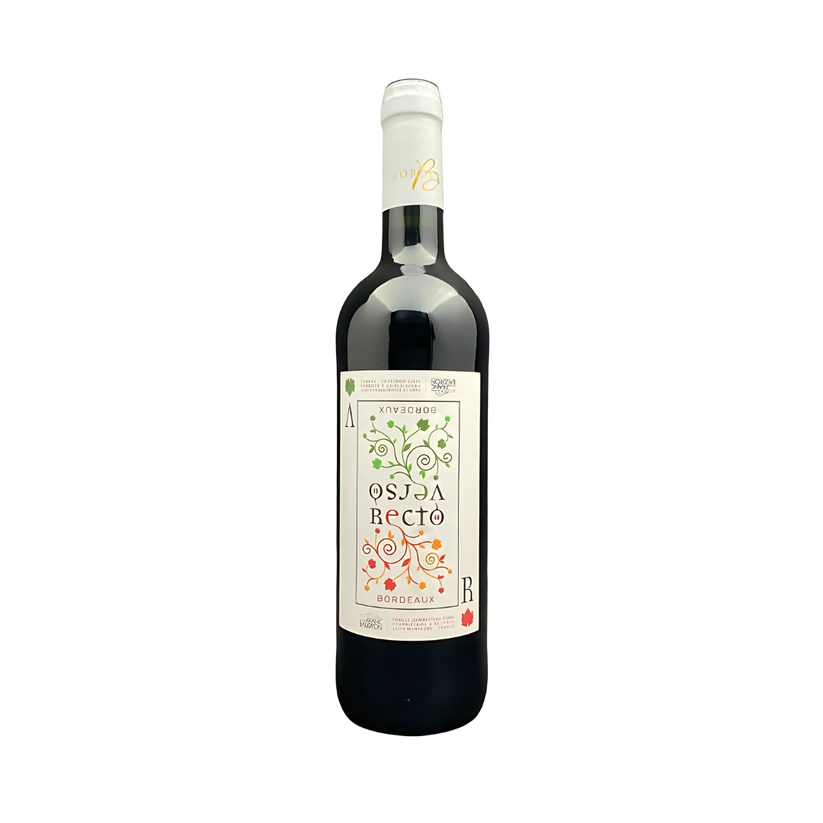 Château Franc Baudron Recto Verso Rouge Bordeaux France 2020