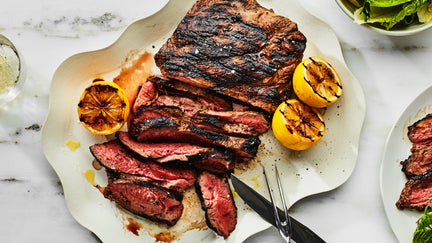 Grilled Marinated Leg of Lamb