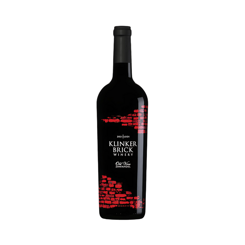 Klinker Brick Winery Zinfandel Old Vine Lodi CA 2021