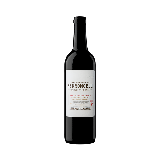 Pedroncelli Winery East Side Vineyard Cabernet Franc Dry Creek Valley Sonoma County CA 2021