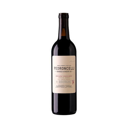 Pedroncelli Winery Estate Vineyards Petite Sirah Dry Creek Valley Sonoma County CA 2022