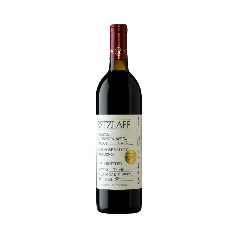 Retzlaff Vineyards Estate Cabernet Merlot Blend Livermore Valley CA 2018