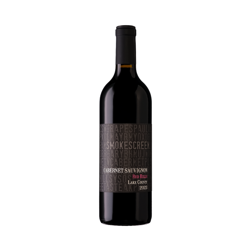 Smokescreen Cellars Cabernet Sauvignon Red Hills Lake County CA 2023