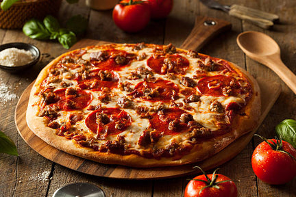 Pizza with Meat Toppings