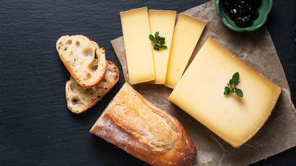 Hard cheeses like Comté or aged Gouda