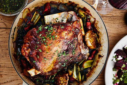 slow roasted lamb shoulder